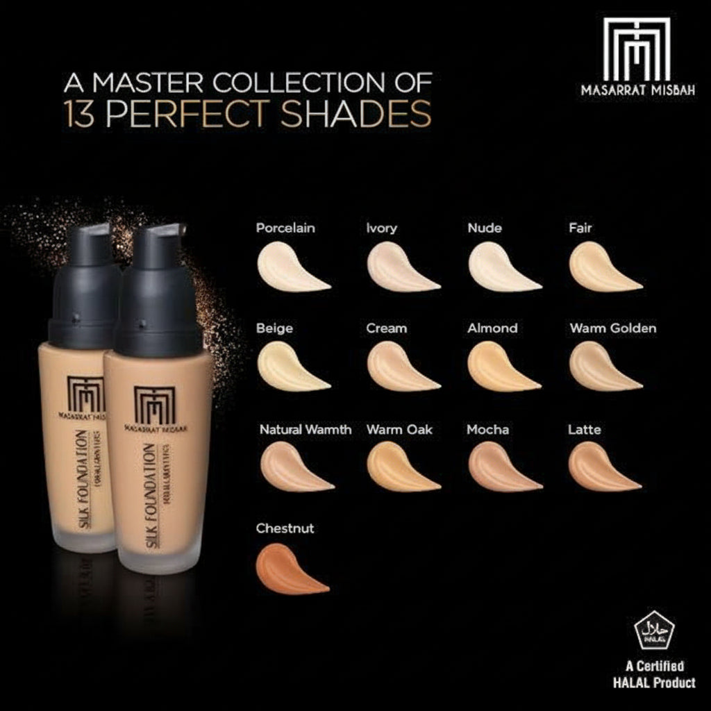 Masarrat Misbah Silk Foundation - 35gm Masarrat misbah