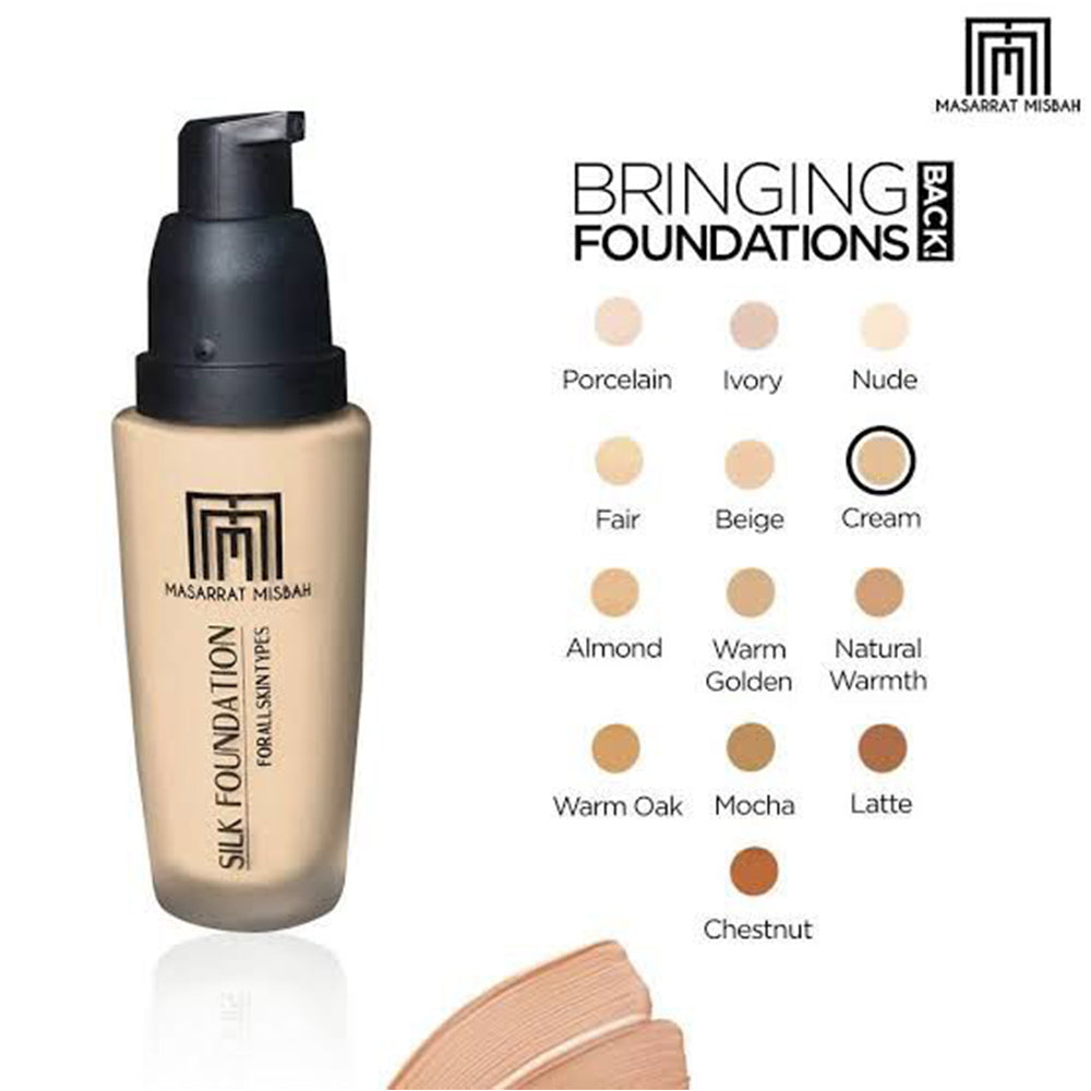 Masarrat Misbah Silk Foundation - 35gm Masarrat misbah