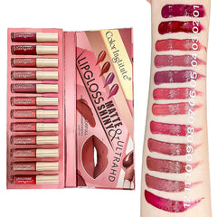 Color Institute Lip Gloss 12 Pieces Pack Color Institute