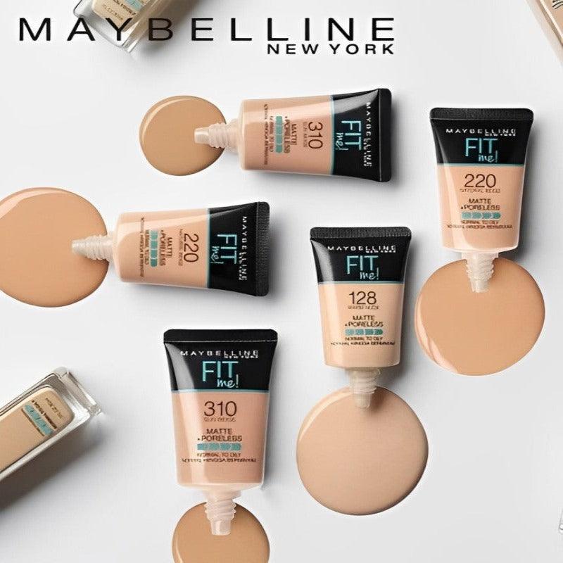 New York Fitme Maybelline Matte Poreless Foundation Tube Maybelline