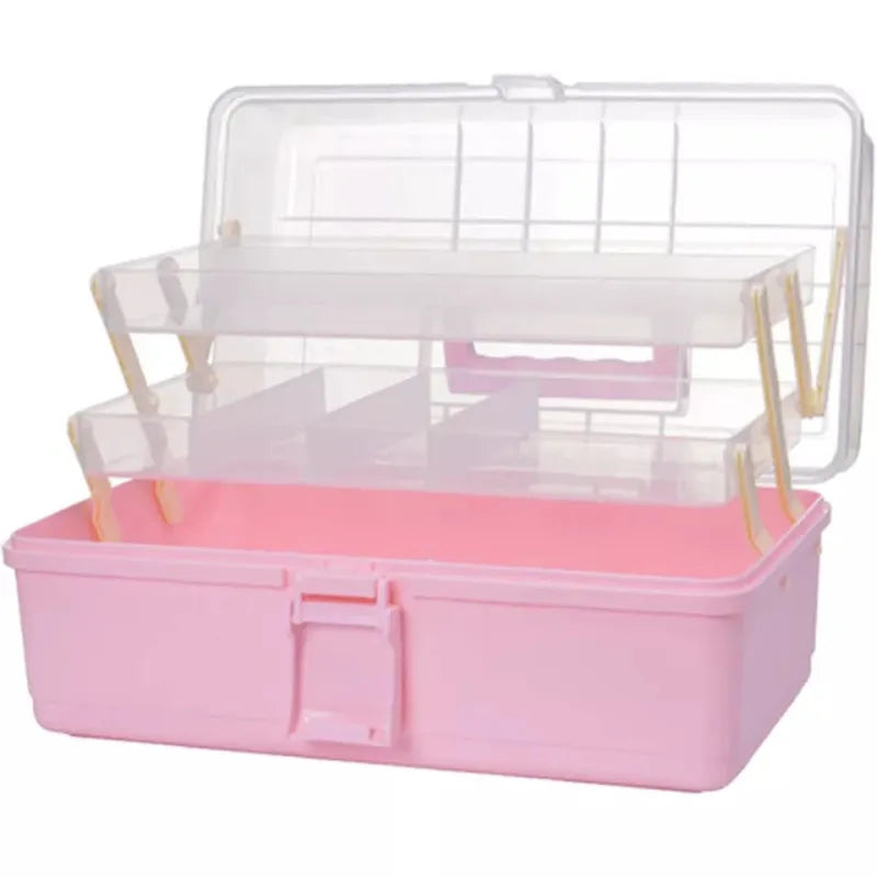 Multi-Layer Folding Plastic Storage Box Cosmia.pk