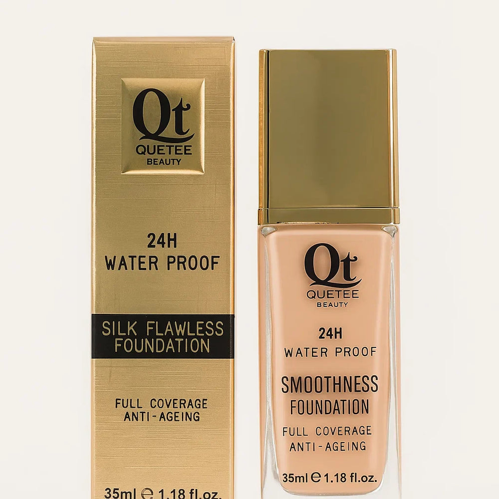 Quetee Beauty Flawless Foundation Anti Ageing - 35ml Quetee