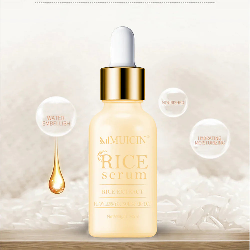 MUICIN Rice Serum For Fairer & Flawless Skin - 30ml Muicin