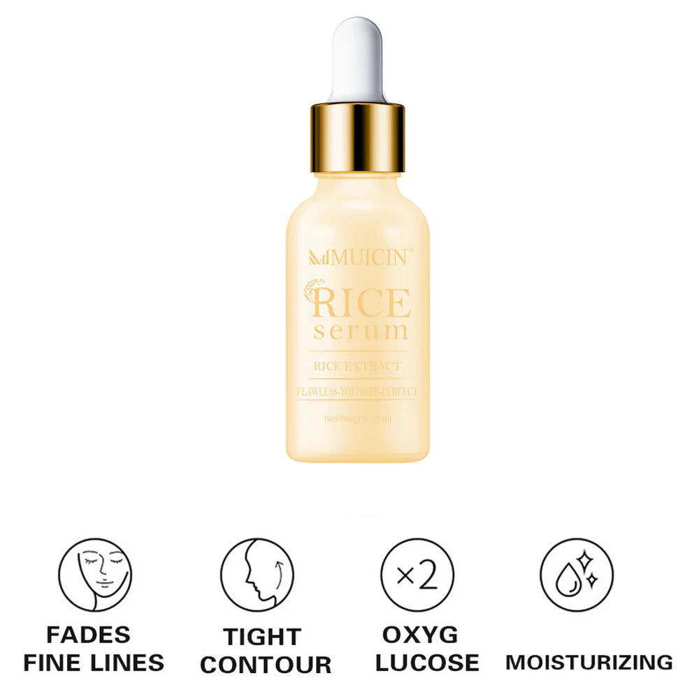 MUICIN Rice Serum For Fairer & Flawless Skin - 30ml Muicin