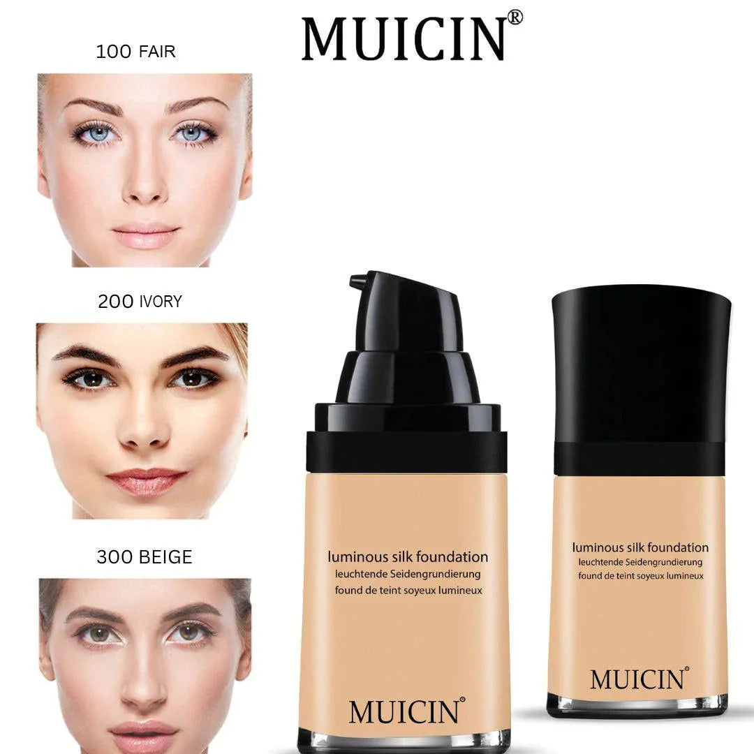Muicin Luminous Silk Foundation - 40ml Muicin