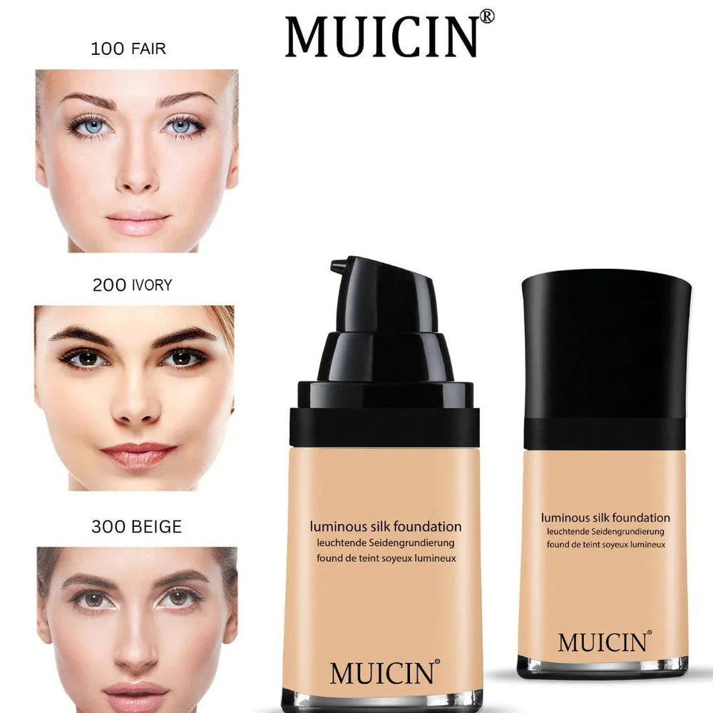 Muicin Luminous Silk Foundation - 40ml Muicin
