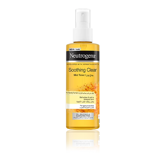 Neutrogena Soothing Clear Turmeric Mist Toner - 125ml Neutrogena