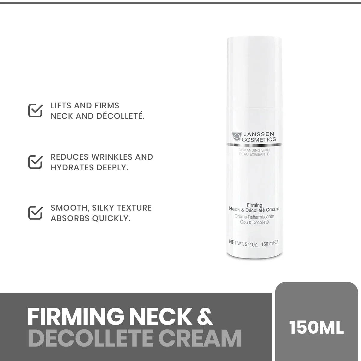 Janssen -Firming Neck & Decollete Cream 150ml Janssen