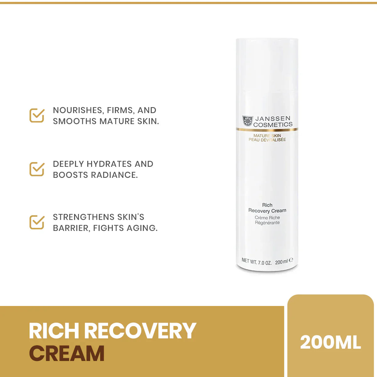 Janssen -Rich Recovery Cream 200ml Janssen