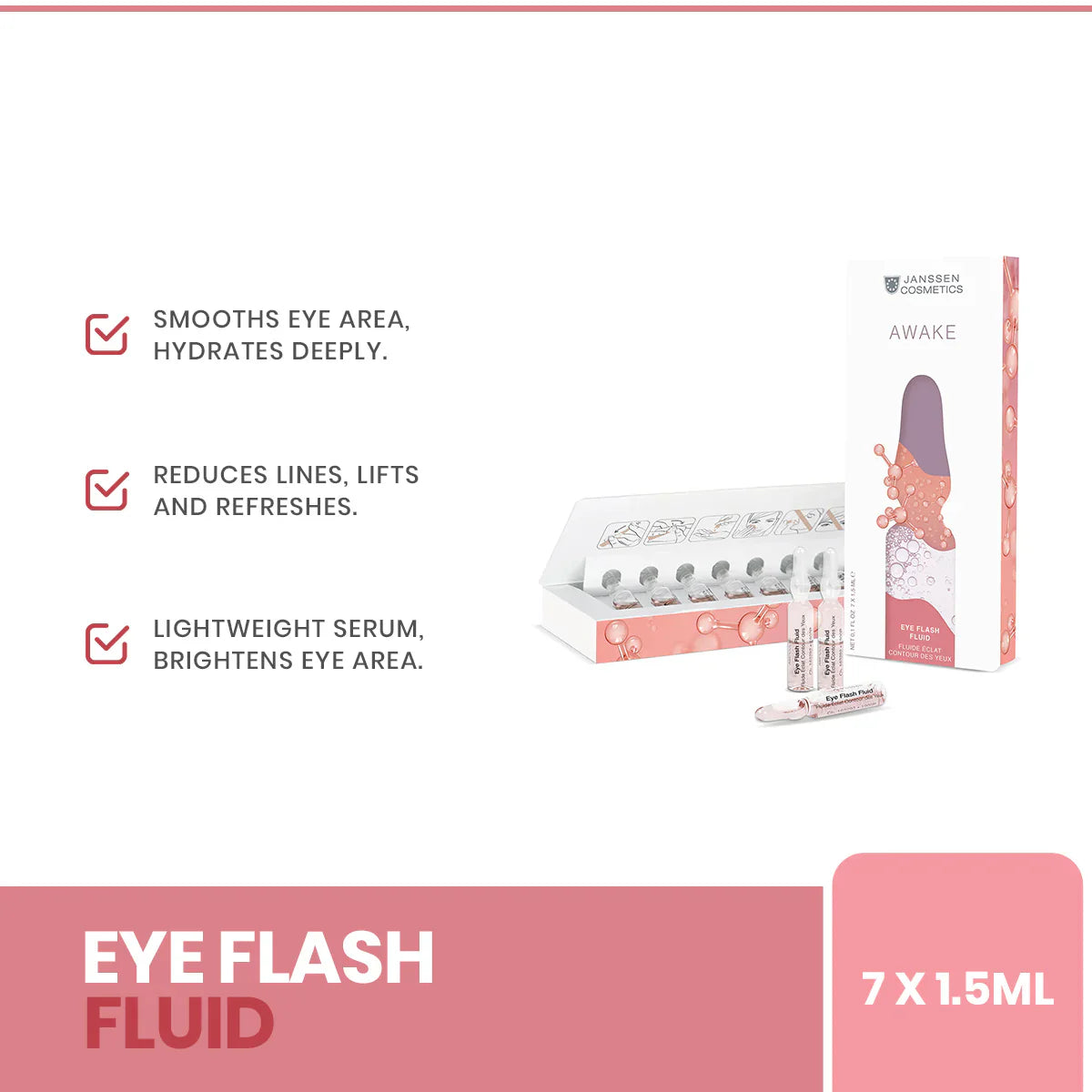 Janssen - Eye Flash Fluid 7 x 1.5ml Janssen