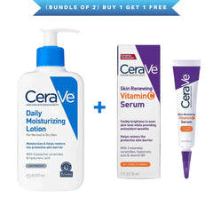 Cerave (Bundle of 2) Moisturizing Lotion + Serum CeraVe
