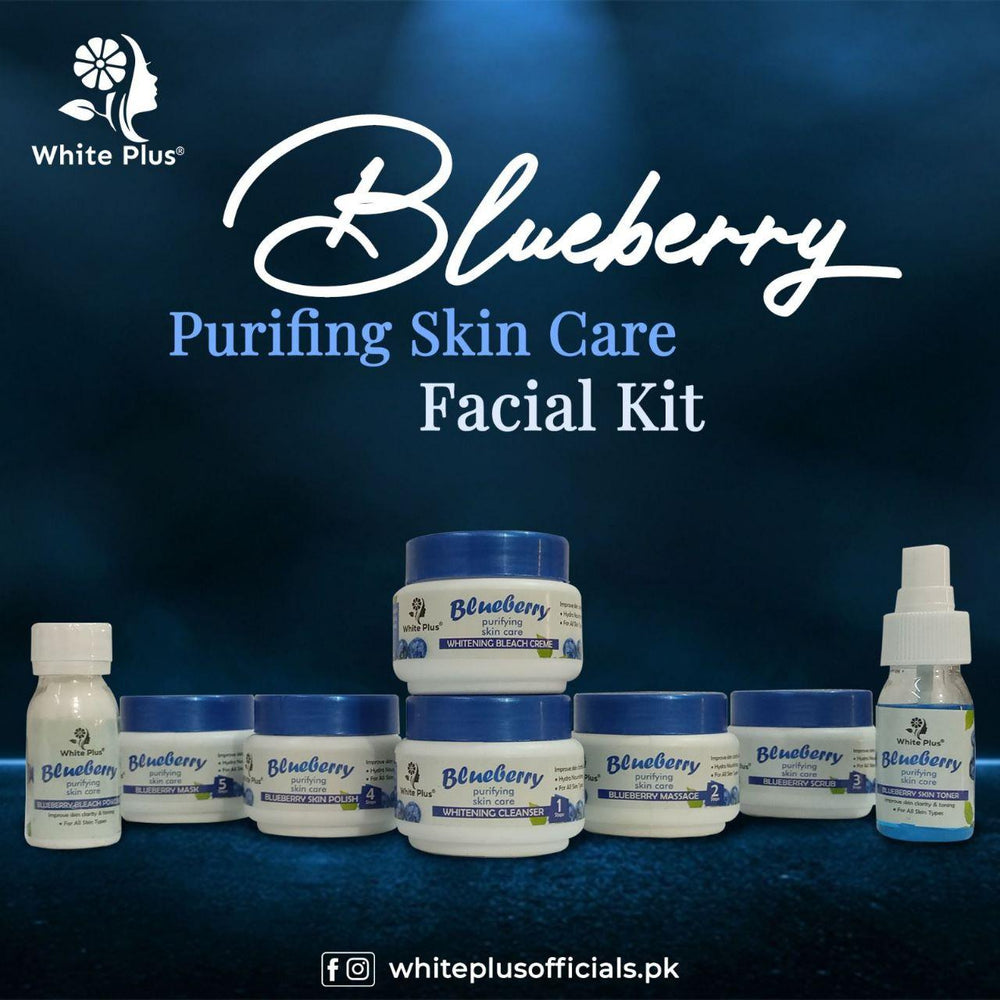 Blueberry Whitening Facial Kit White Plus