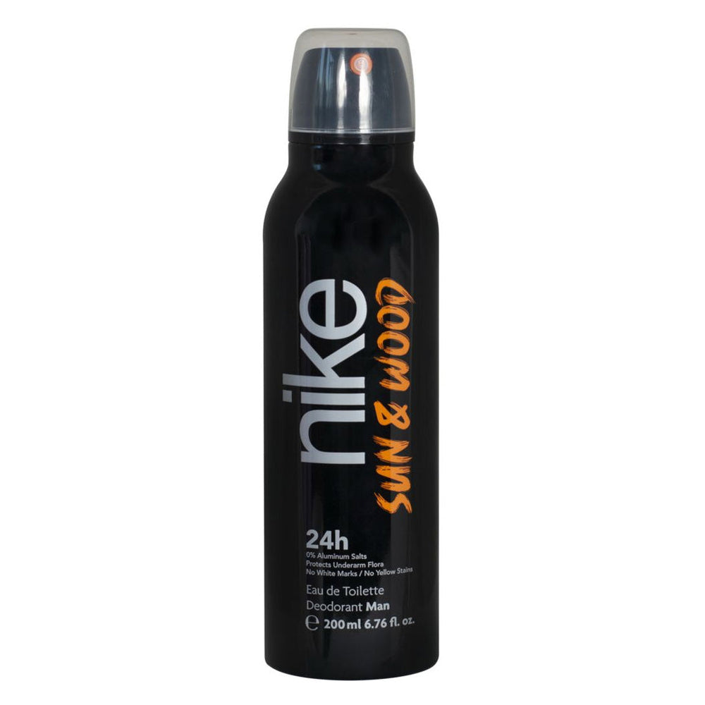 Nike Sun & Wood 24H Eau de Toilette Deodorant Spray - 200ml Nike