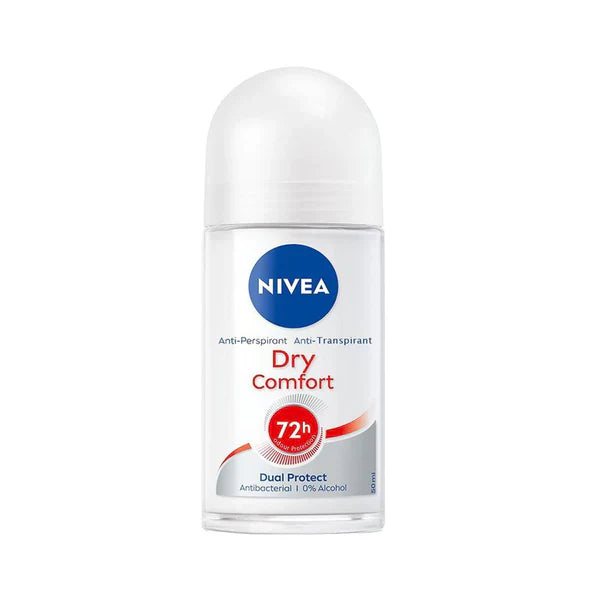 Nivea Dry Comfort 72H Women Roll-on Deodorant - 50ml Nivea