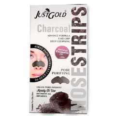 Just Gold Nose Wax Strips Charcoal Just Gold