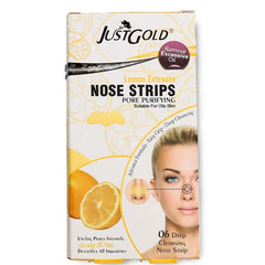 Just Gold Nose Wax Strips Lemon Extracts Just Gold