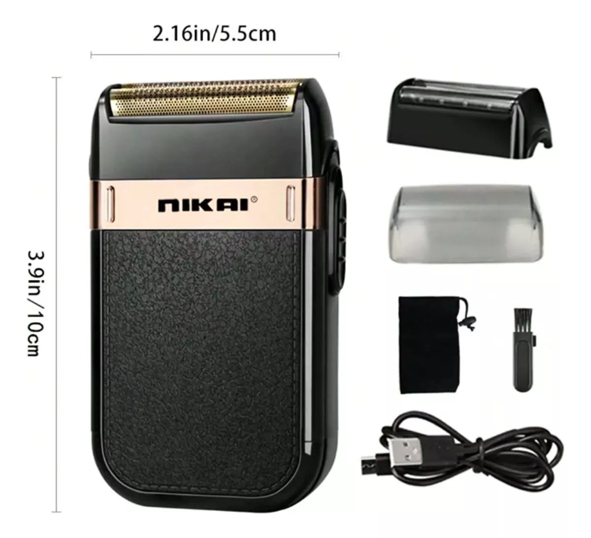 Nikai NK-7708 Classic Reciprocating Electric Shaver Nikai