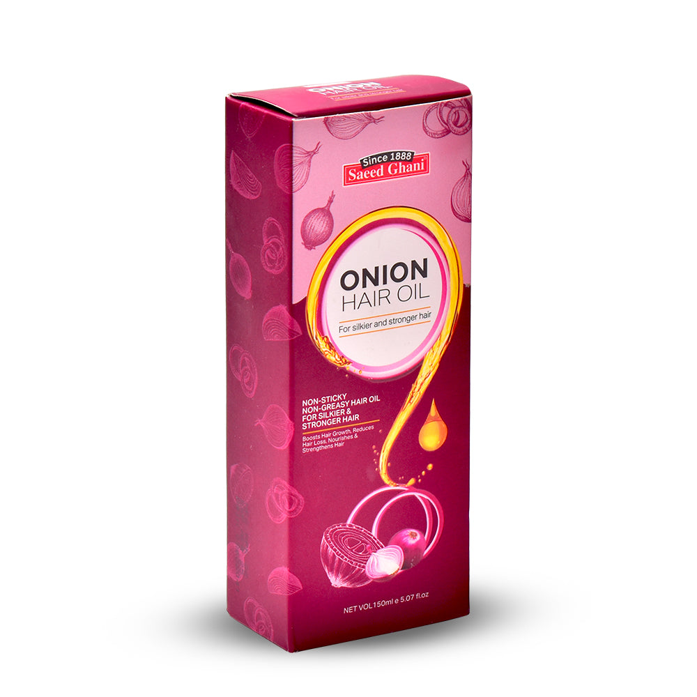 Saeed Ghani - Onion Hair Growth Oil - 140ml Saeed Ghani
