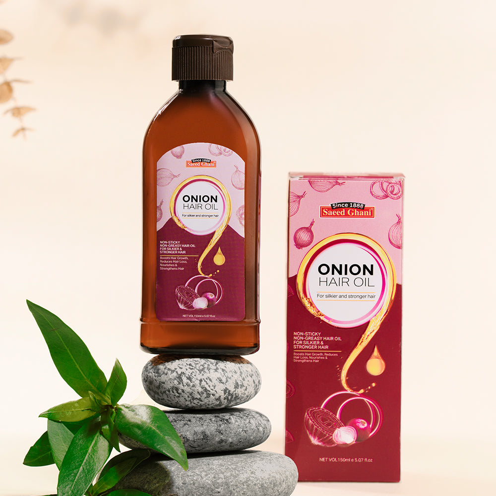 Saeed Ghani - Onion Hair Growth Oil - 140ml Saeed Ghani