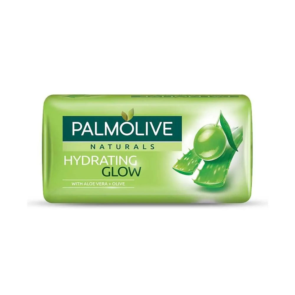 Palmolive Naturals Hydrating Glow Soap, Aloe Vera + Olive - 145g Palmolive