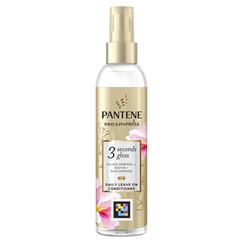 Pantene Pro-V Miracles 3 Second Gloss Leave On Conditioner - 145ml Pantene