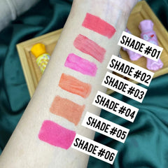Warda Beauty Water Candy Lip Tint Set of - 6Pc Warda Beauty
