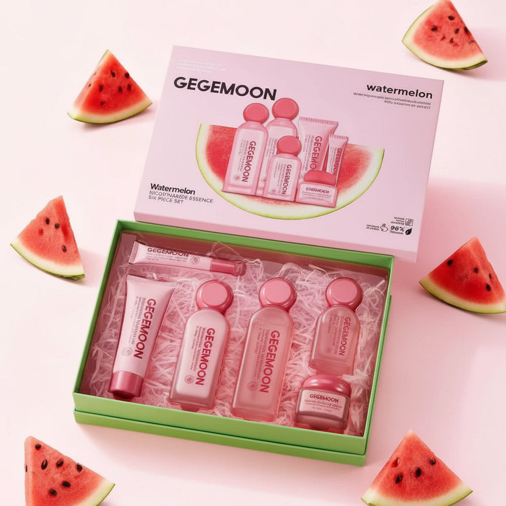 Gegemoon Skin Care Set with Niacinamide and Watermelon Extract Gege Moon
