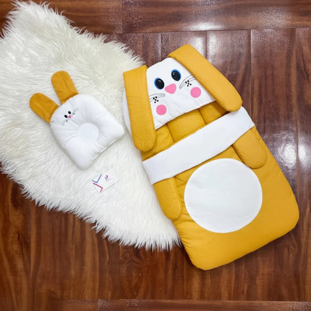 Cute character carry nest bister with head pillow Cosmia.pk