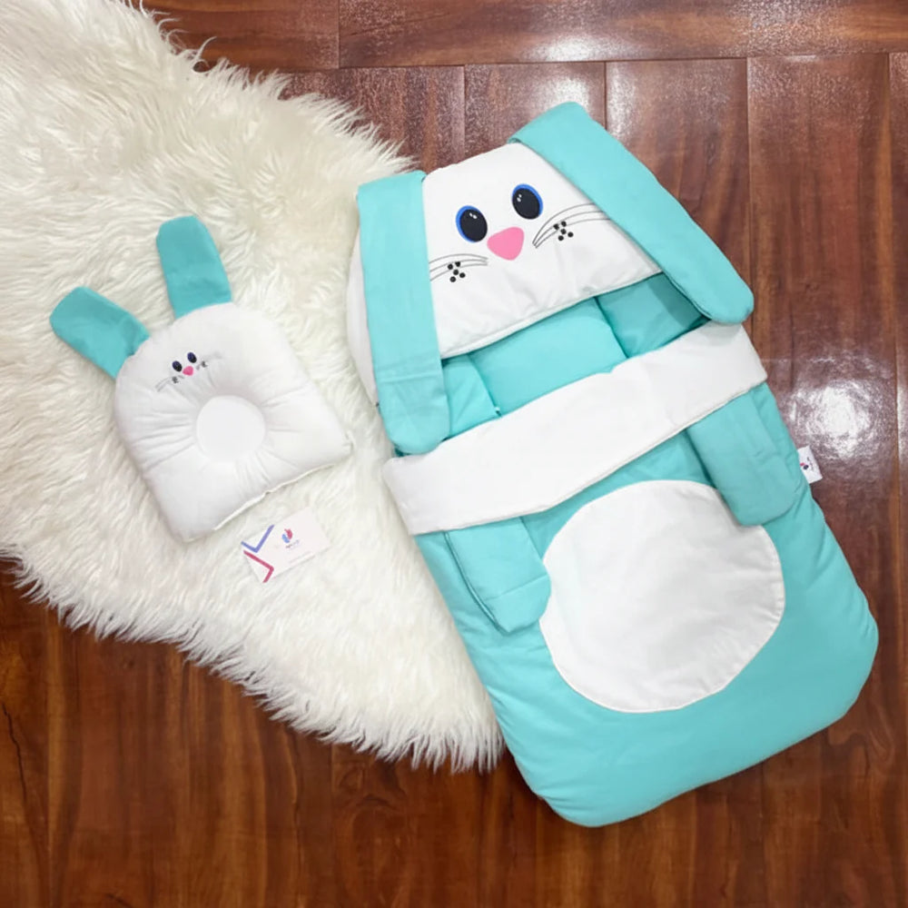 Cute character carry nest bister with head pillow Cosmia.pk