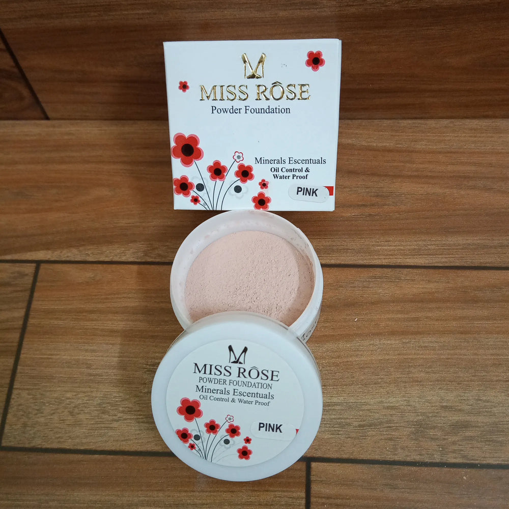 MISS ROSE Professional 3D Pearl Whitening Loose Powder Miss Rose