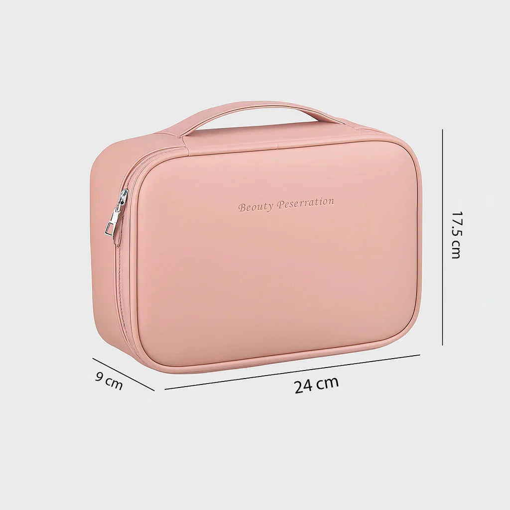 Capacity Detachable Makeup Bag with Brush Case Cosmia.pk