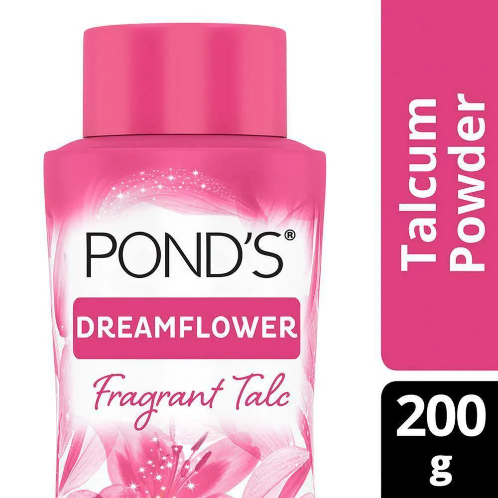 Pond's Dream flower Pink Lily Fragrant Talcum - 200g Pond's