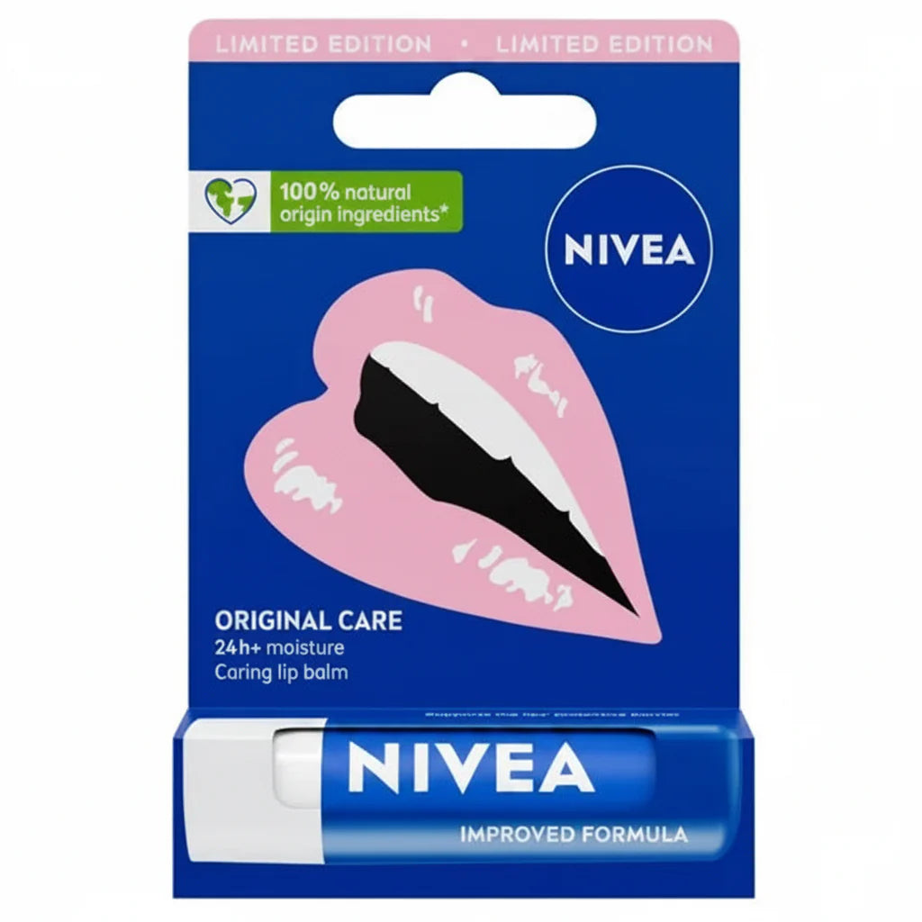 NIVEA 24H+ Moisture Original Care Lip Balm - 4.8g Nivea