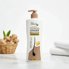 Nisa Natural Ginger Longer & Stronger Hair Shampoo - 400ml Nisa Naturals