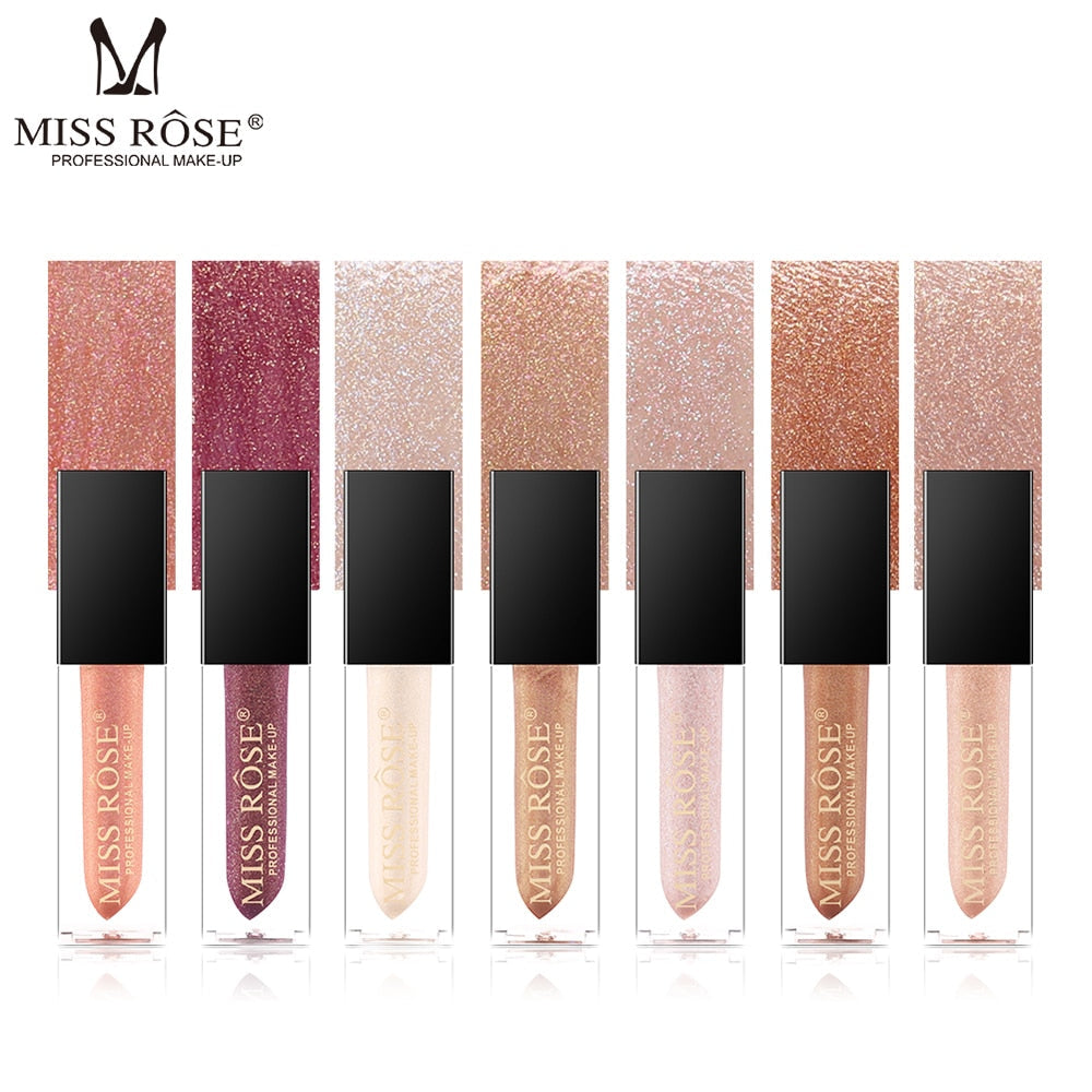 Miss Rose Diamond Glitter Lip Topper Miss Rose