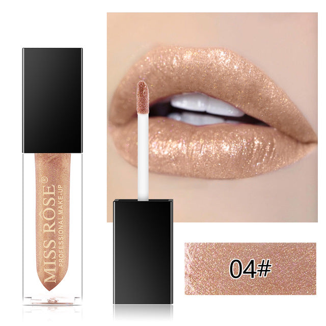 Miss Rose Diamond Glitter Lip Topper Miss Rose