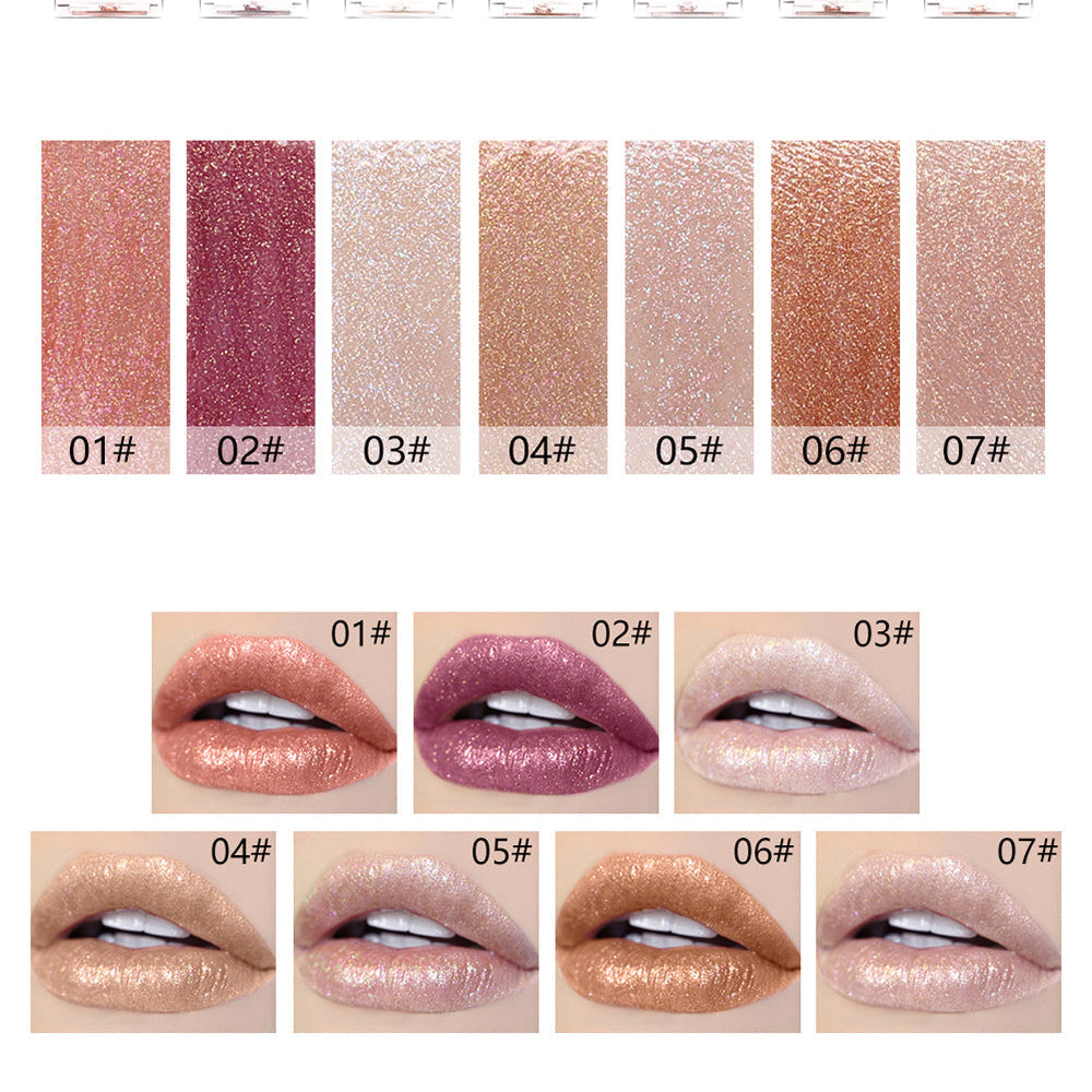 Miss Rose Diamond Glitter Lip Topper Miss Rose