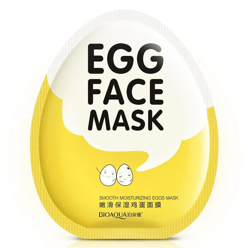 BIOAQUA Egg Face Mask – Smooth & Moisturizing – 25g Bioaqua