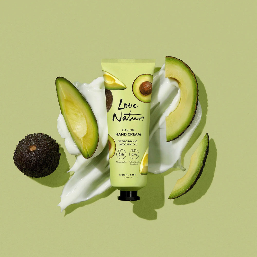 Oriflame Caring Hand Cream with Organic Avocado Oil Oriflame