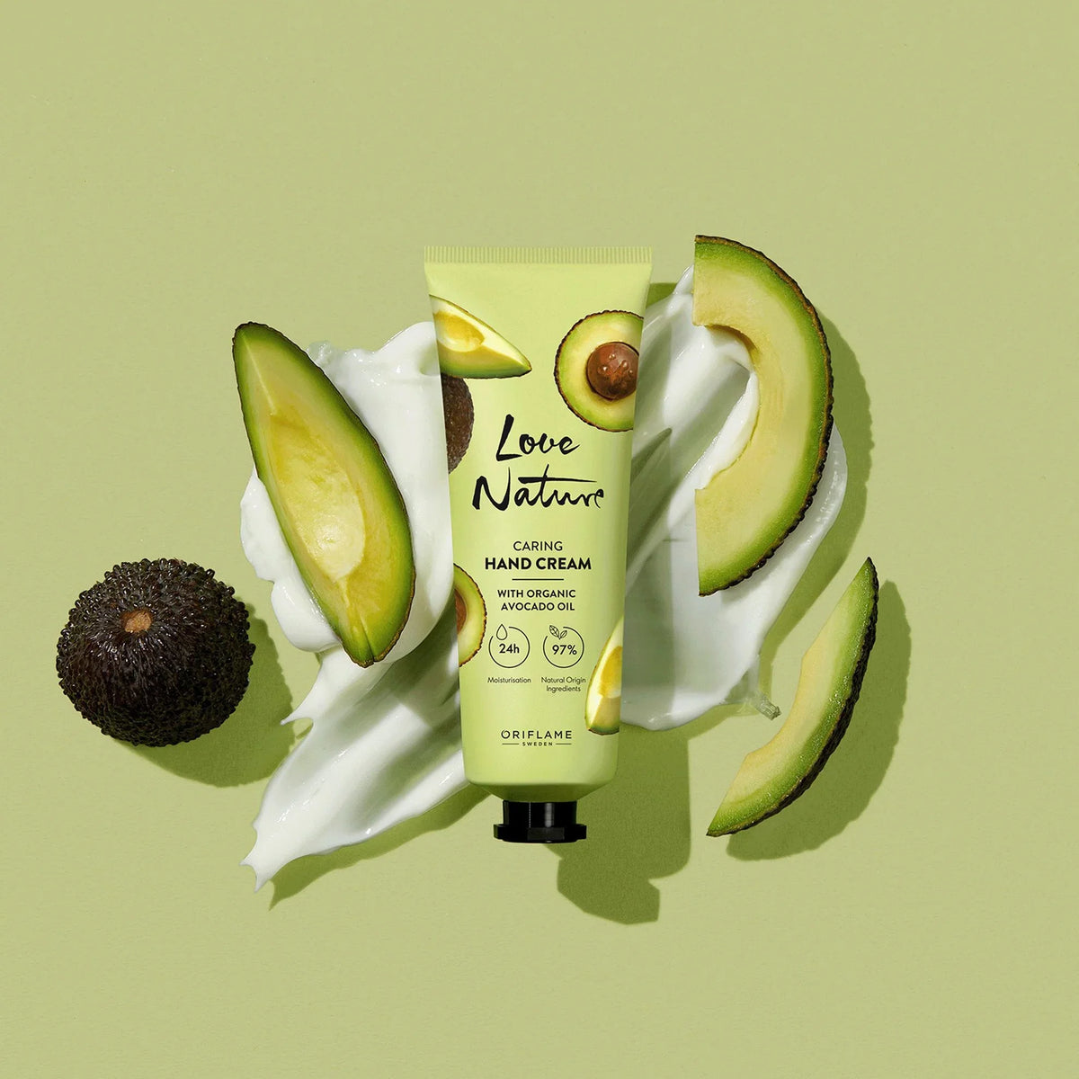 Oriflame Caring Hand Cream with Organic Avocado Oil Oriflame