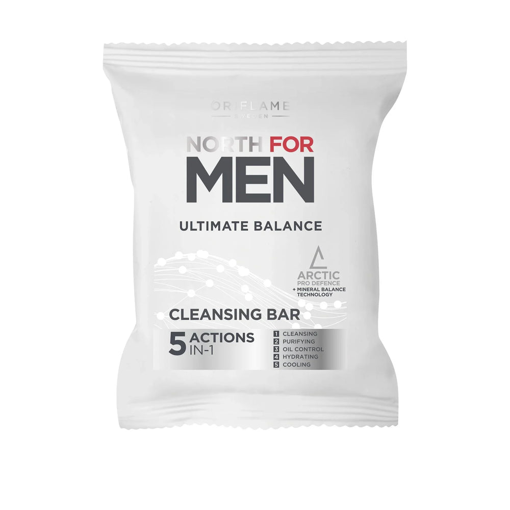 Oriflame North For Men Ultimate Balance Cleansing Soap Bar Oriflame