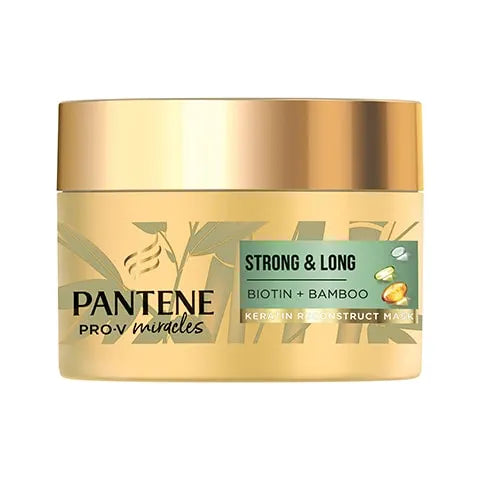 Pantene Strong & Long Biotin + Bamboo Keratin Reconstruct Mask 1 Unit - 300ml Pantene