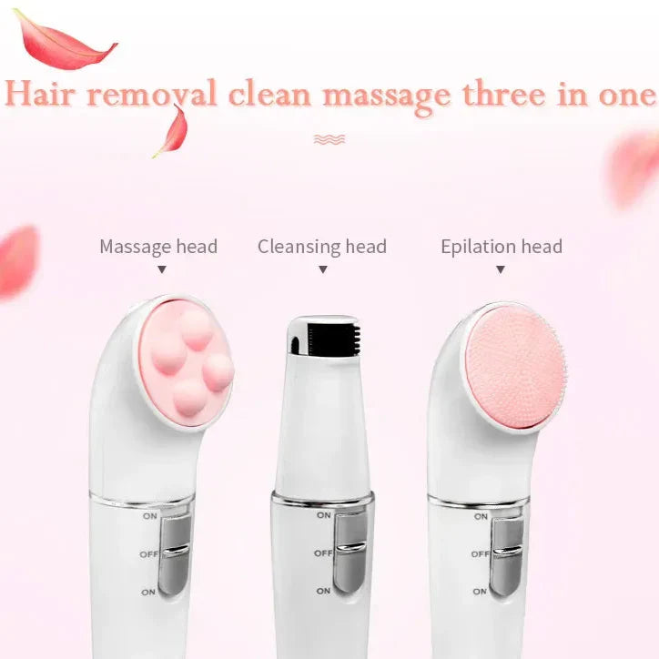 MARSKE 3in1 Face Massager + Epilator Marske