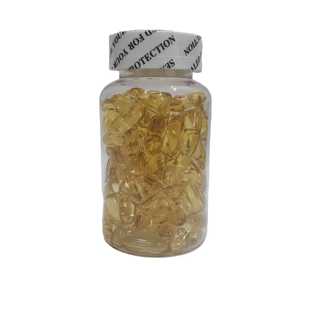 Vitamin E Fish Oil Capsule 100 Pcs in 1 Jar Cosmia.pk