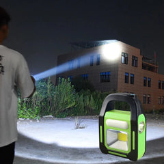 3-in-1 Solar Rechargeable Handy Lamp with 3 Modes Light and Built-in Cosmia.pk