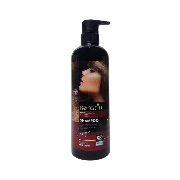 Wellice Keratin Essence & Collagen Anti Hair Fall & Renewal Shampoo Wellice