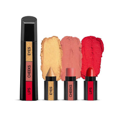 3 in 1 Makeup Stick With Eye Shadow, Blush & Lipstick Cosmia.pk