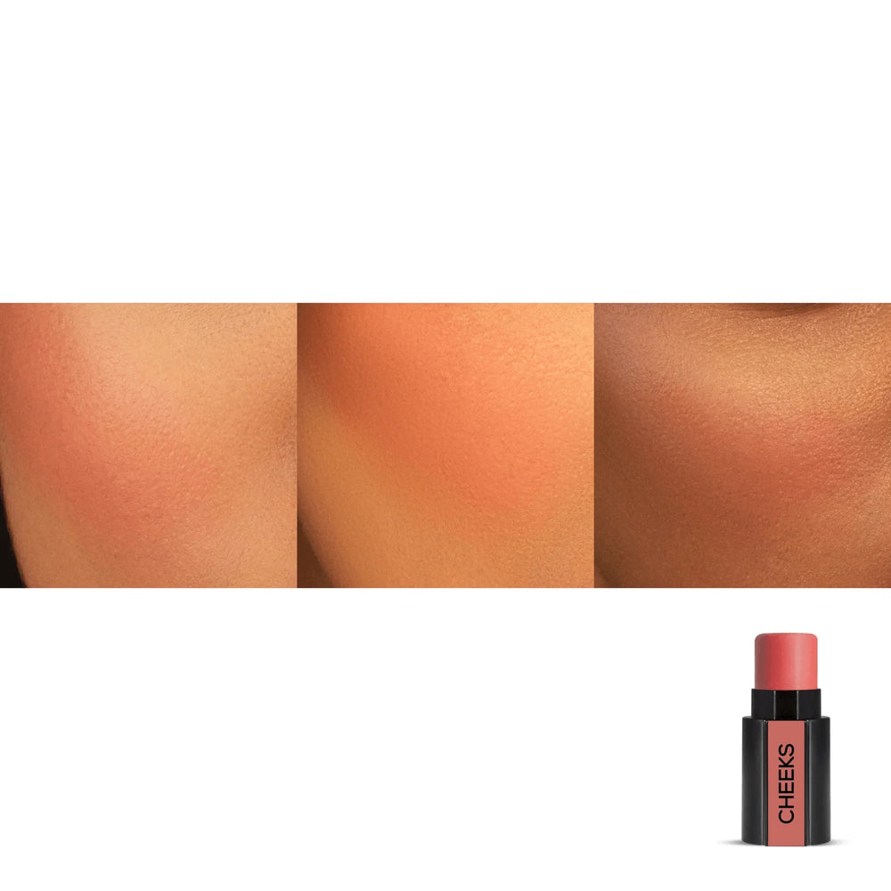 3 in 1 Makeup Stick With Eye Shadow, Blush & Lipstick Cosmia.pk