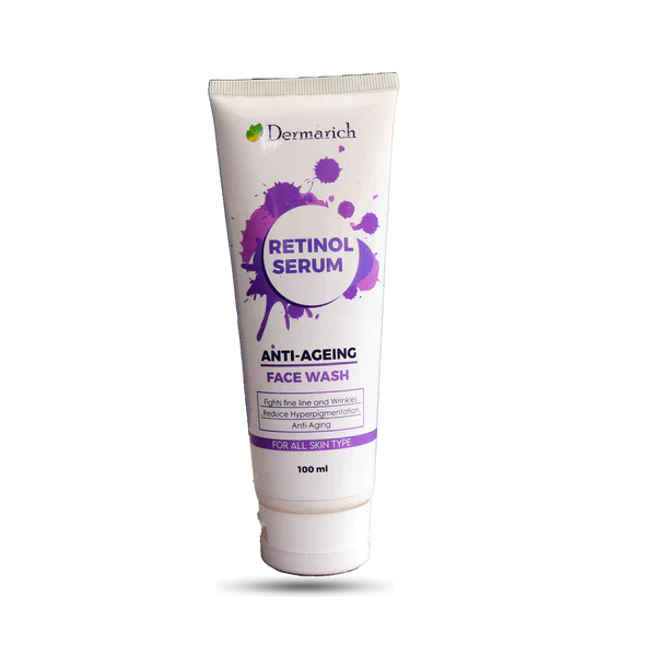 Dermarich Face Wash For Anti Aging, Reduce Fine Lines & Wrinkles Dermarich
