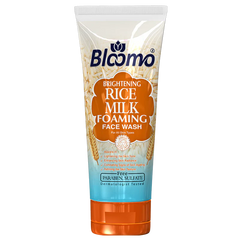Bloomo Rice Milk Foaming Face Wash Bloomo